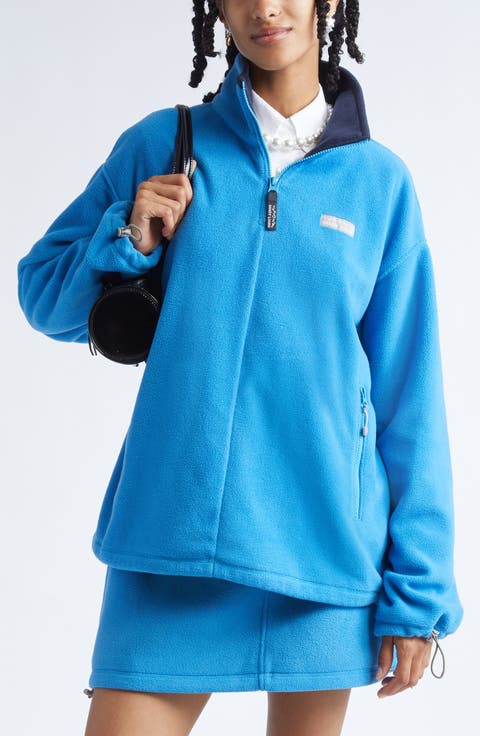 Ascher Polar Fleece Quarter Zip Pullover