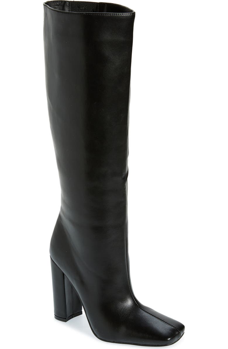 AZALEA WANG Magnetized Knee High Boot, Main, color,