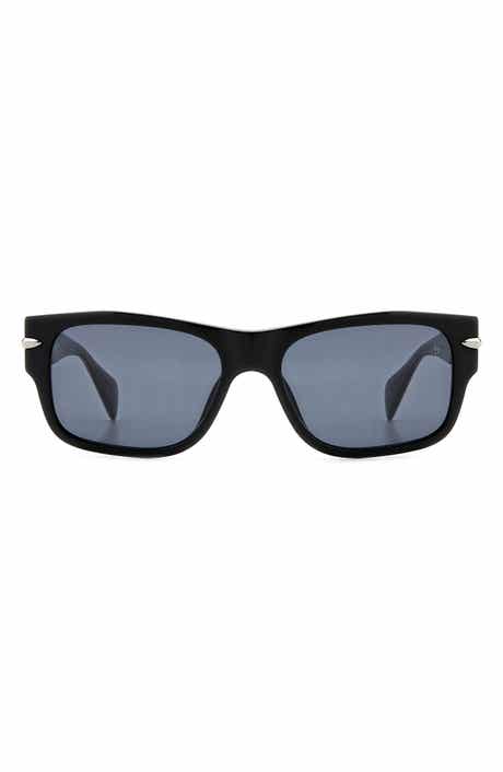 rag & bone 55mm Rectangular Sunglasses