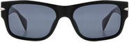 rag & bone 55mm Rectangular Sunglasses