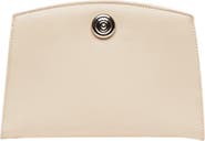 LIFFNER Pushlock Leather Clutch
