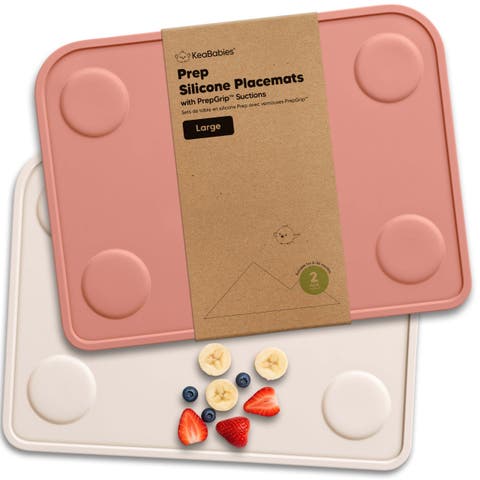 2-Pack Prep Silicone Placemats