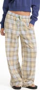 Billabong Coastal Breeze Flannel Wide Leg Pants