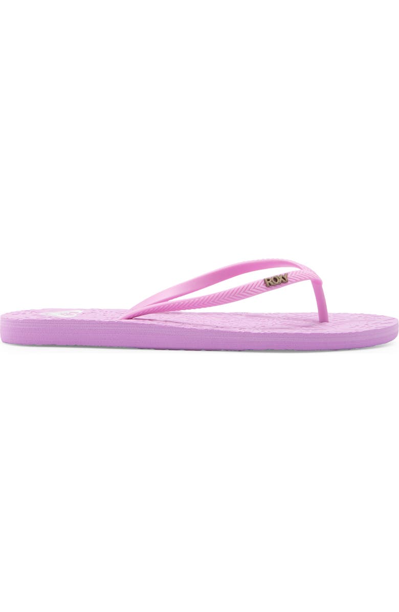 Roxy Antilles II Flip Flop, Alternate, color, Light Purple