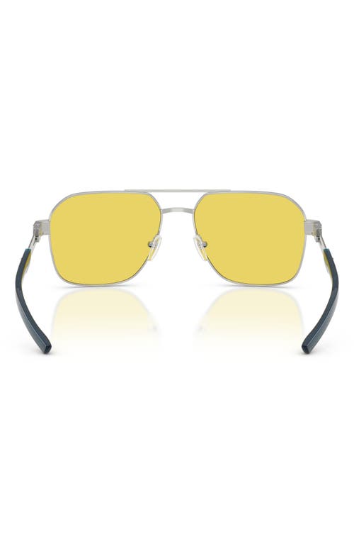 Scuderia Ferrari 57mm Square Sunglasses In Yellow