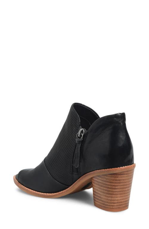 Söfft Molly Open Toe Bootie In Black