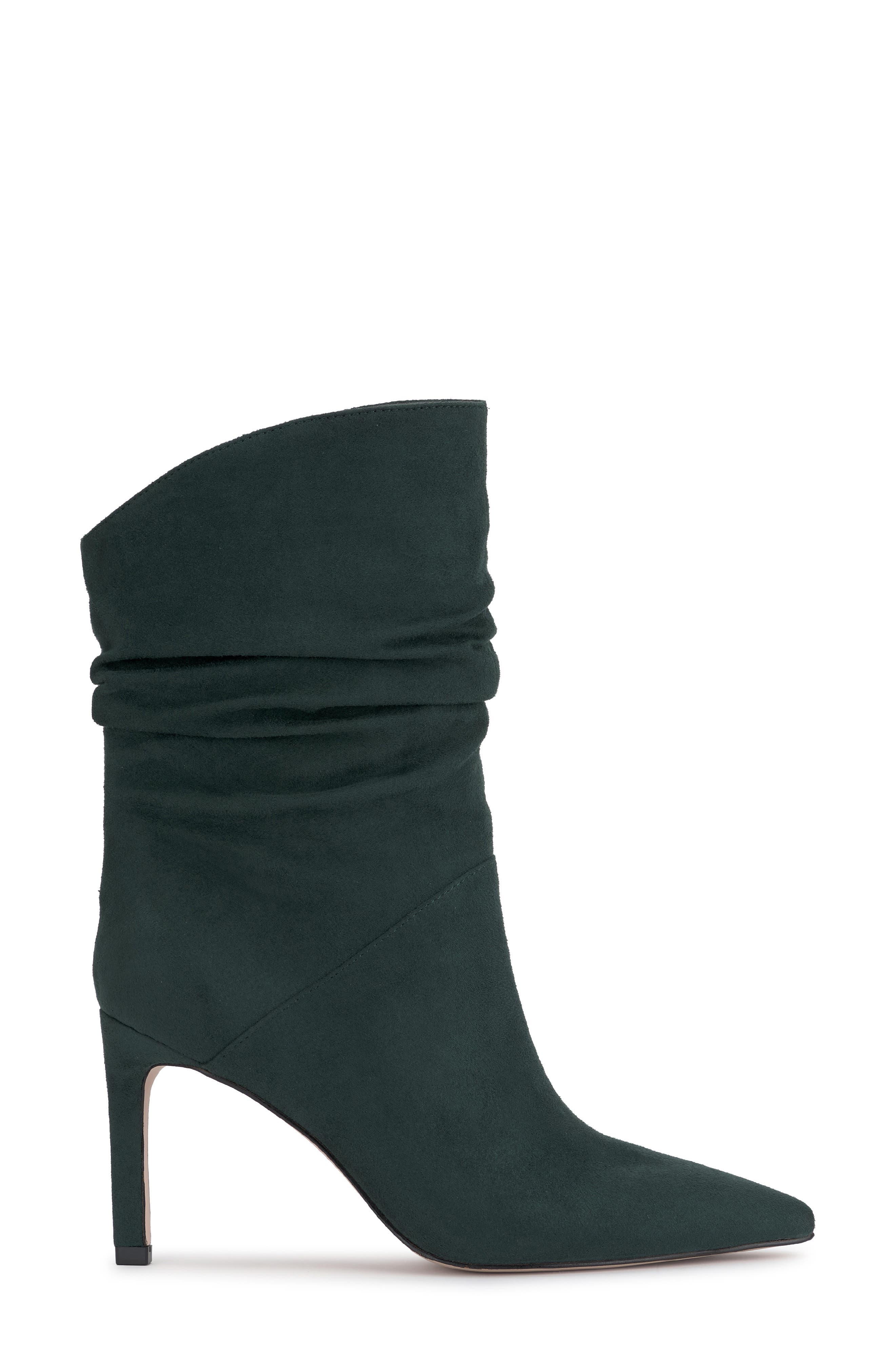 Elisti Pointed Toe Slouch Bootie, Alternate, color, EVERGREEN