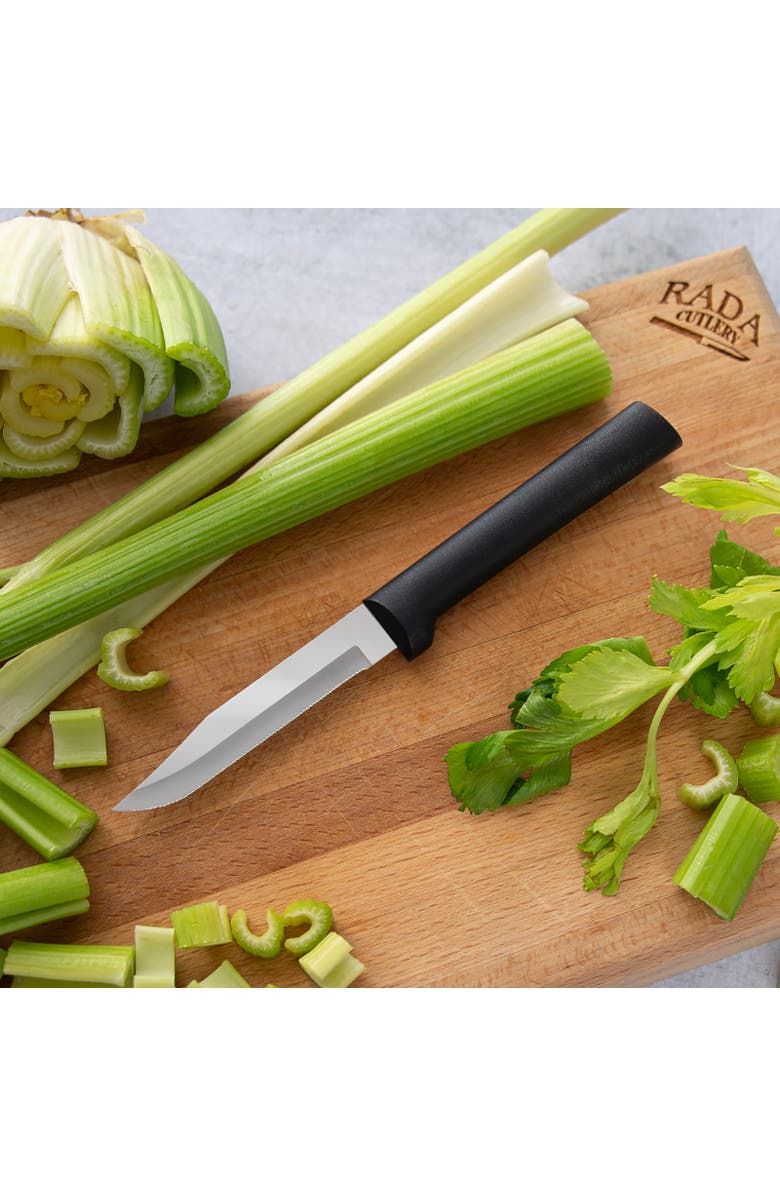 Rada 6 Piece All-Star Paring Knife Gift Set, Alternate, color, Black