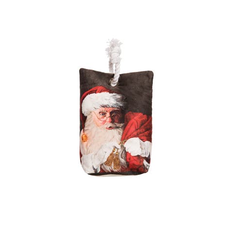 Santa Claus & Toys Light-Up LED Doorstop