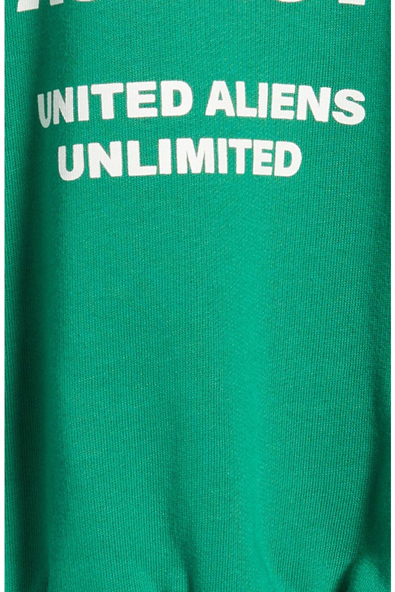 Kids' Travel Agency Organic Cotton Sweatshirt, Alternate, color, GREEN