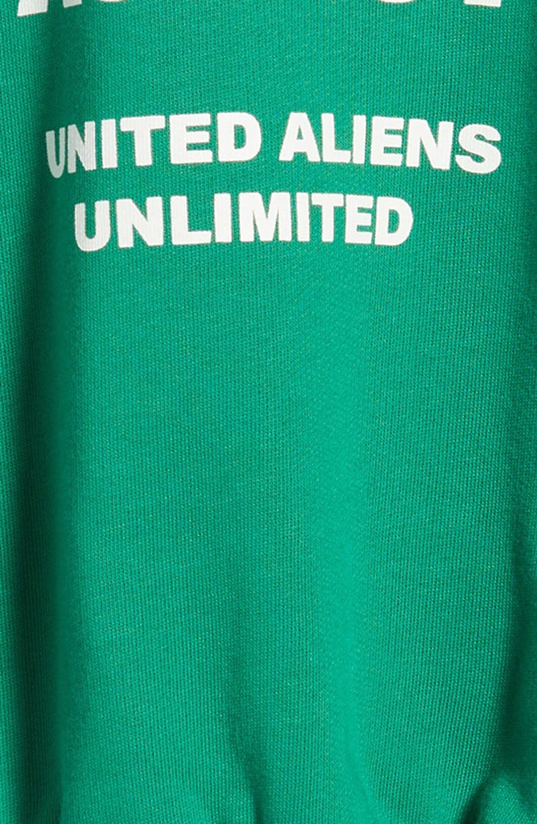 Mini Rodini Kids' Travel Agency Organic Cotton Sweatshirt, Alternate, color, Green