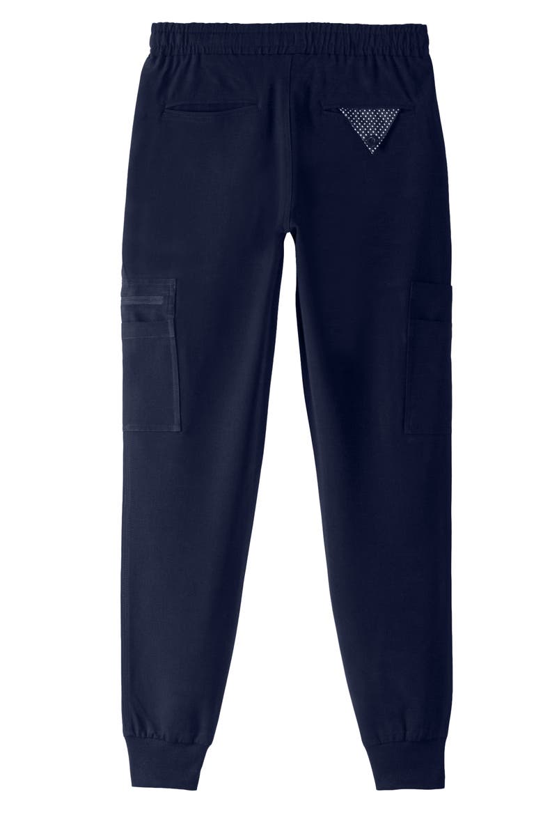 London Jogger Scrub Pants, Alternate, color, Navy