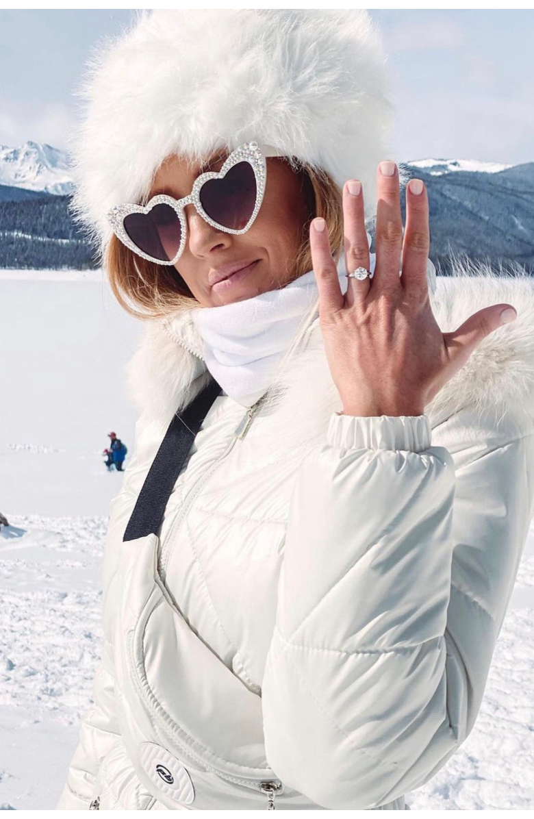 Untamed Petals First Kiss Sunnies, Alternate, color, White