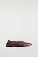COS Minimal Leather Ballet Flats