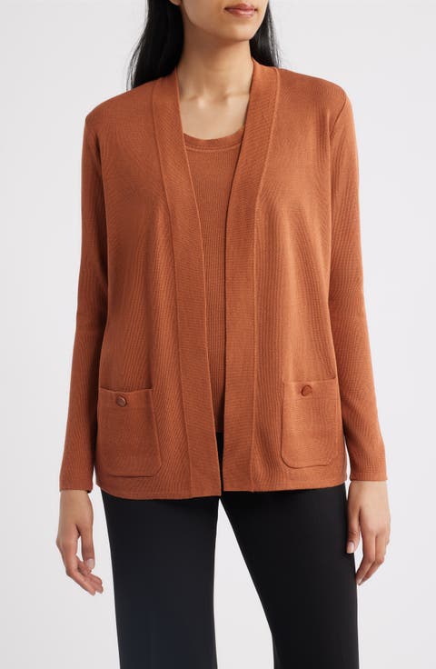 Malibu Open Front Cardigan (Regular & Petite)