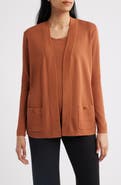 Anne Klein Malibu Open Front Cardigan