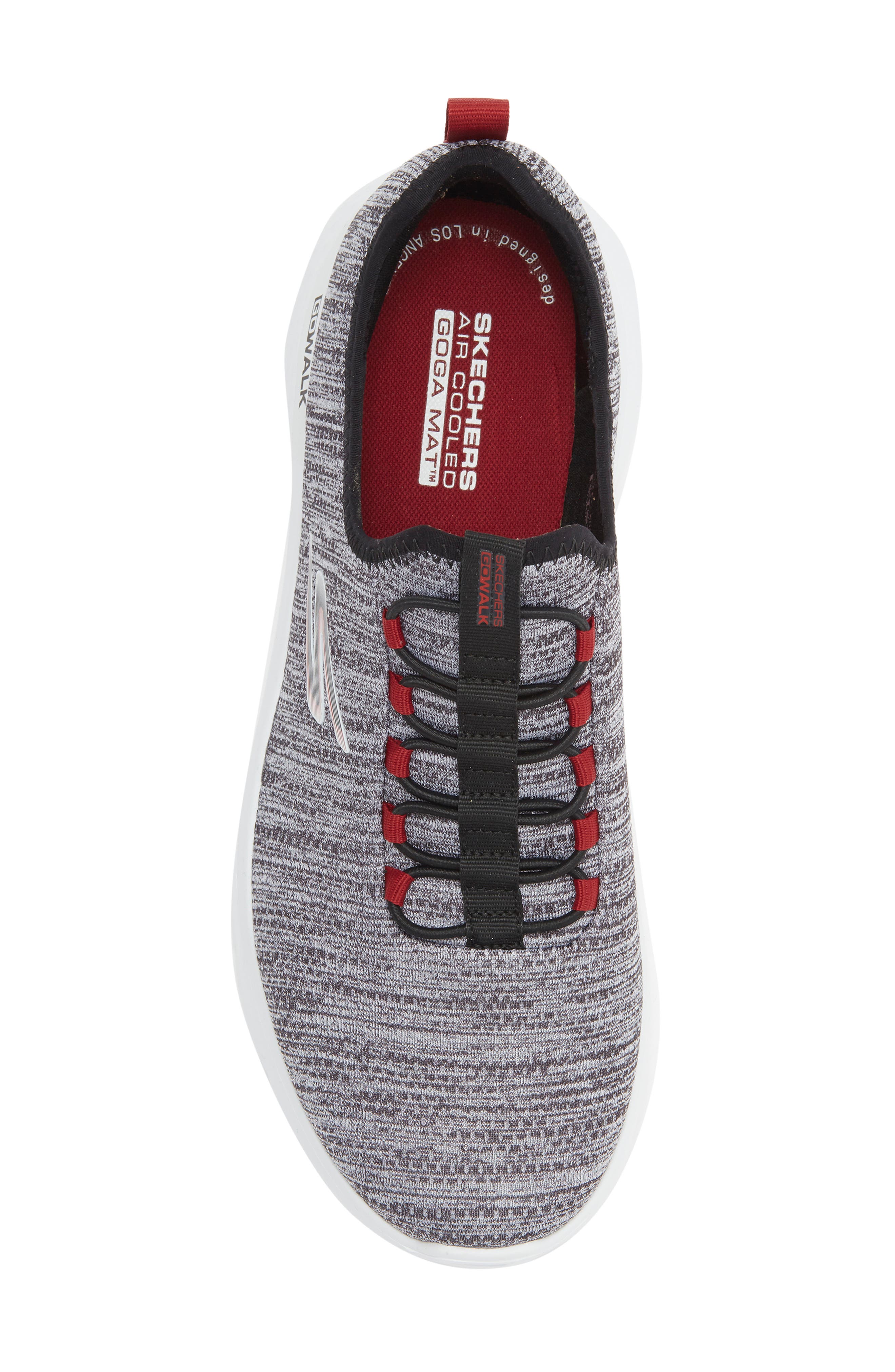 Go Walk Flex™ Ultra Slip-On Sneaker, Alternate, color, WHITE/ BLACK MULTI