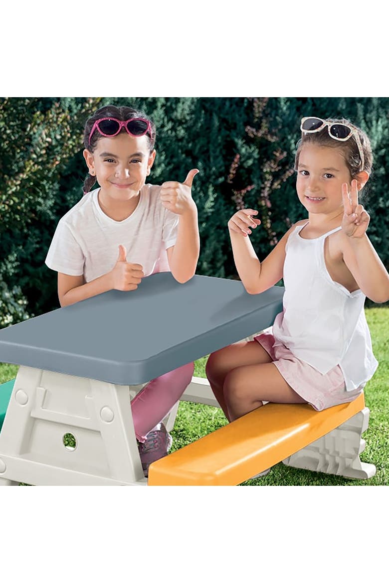 Picnic Table For 4, Age 2+, Alternate, color, Multicolored