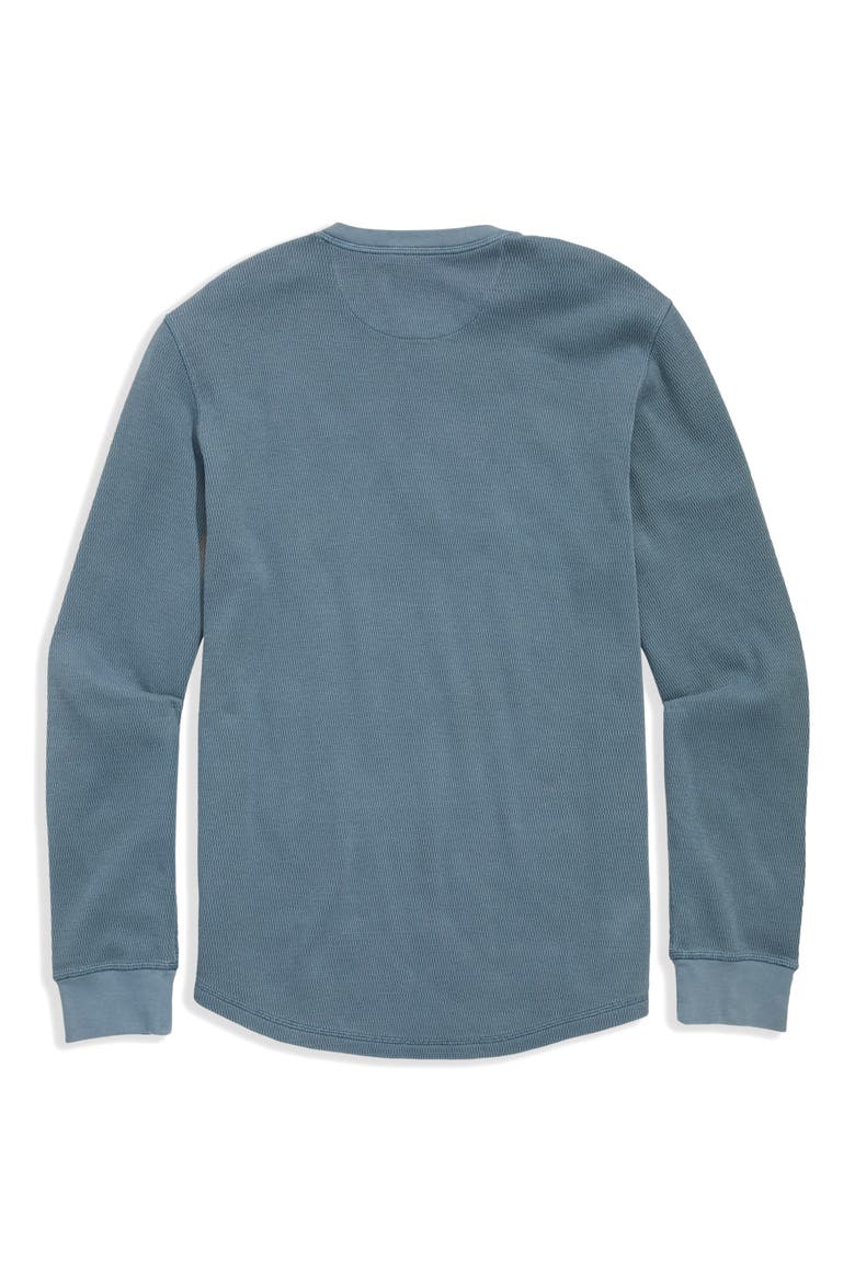 Long Sleeve Thermal Henley, Alternate, color, BLUE MIRAGE