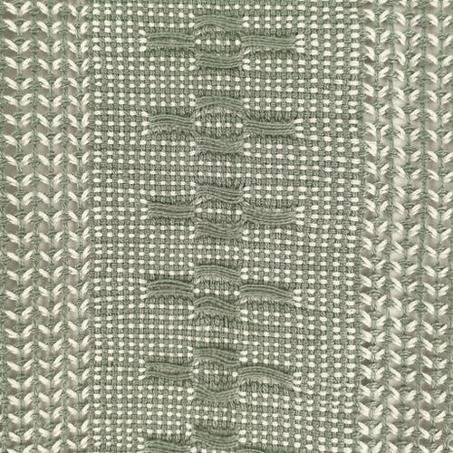 Mayan Hands Calado Table Runner In Green