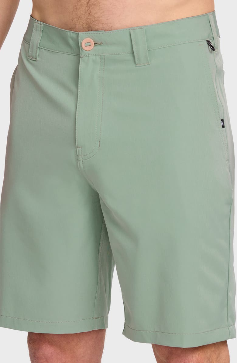 Quiksilver Union Amphibian Hybrid Shorts, Alternate, color, Herb