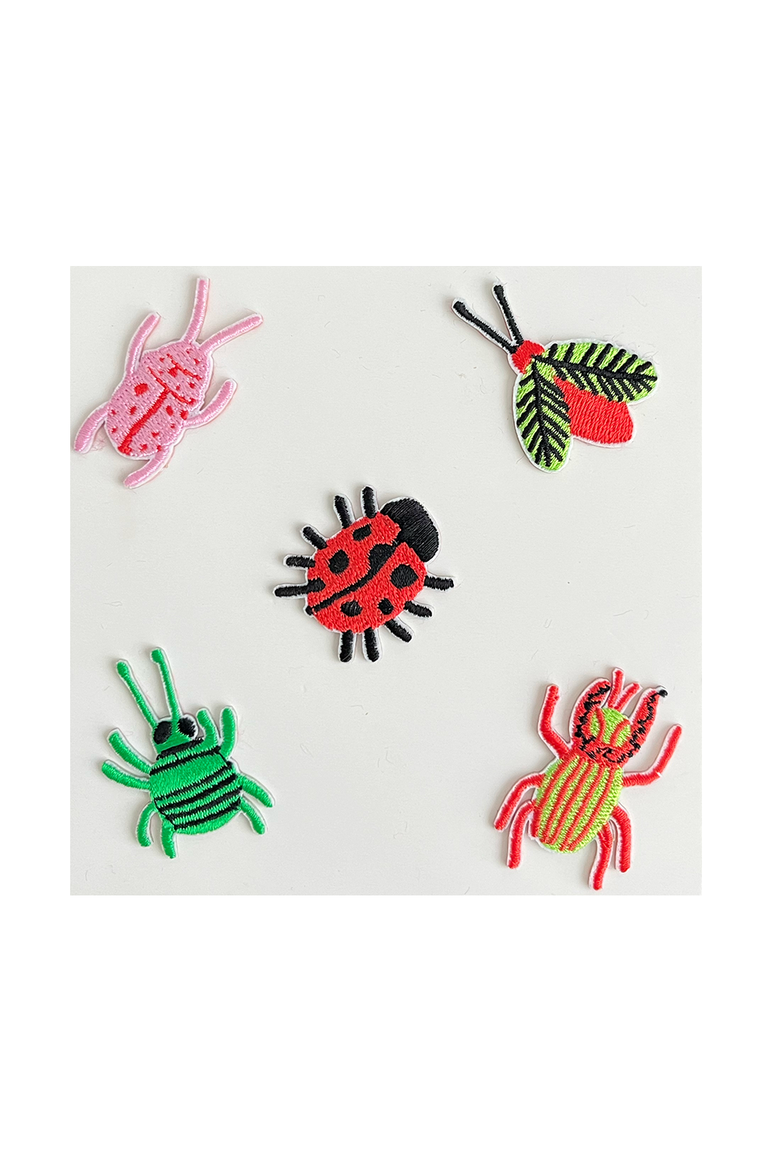 Stick On Patches, Main, color, Backyard Bugs Patch Set