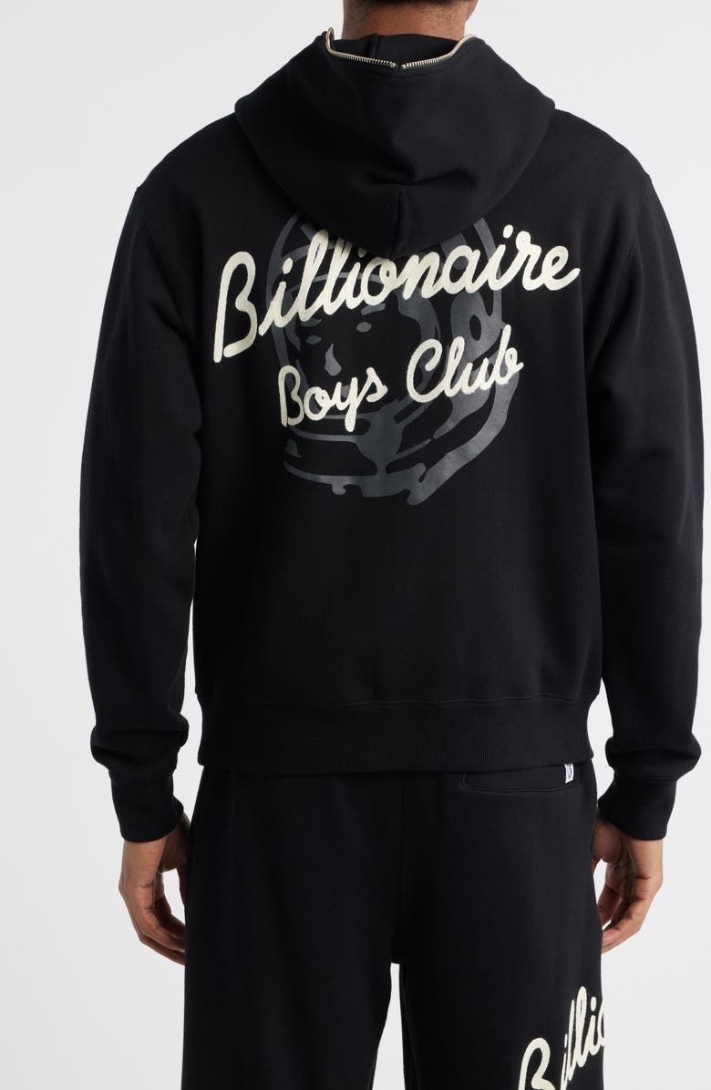 Billionaire Boys Club Zip Helmet Hoodie, Alternate, color, Black