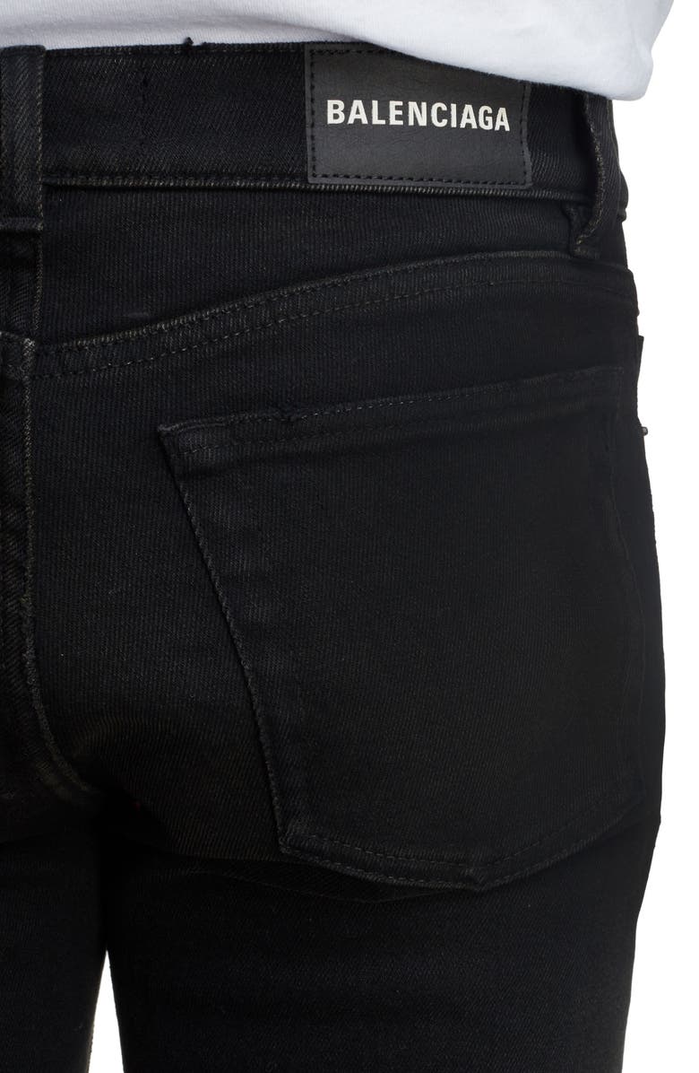Balenciaga Five-Pocket Skinny Jeans, Alternate, color,