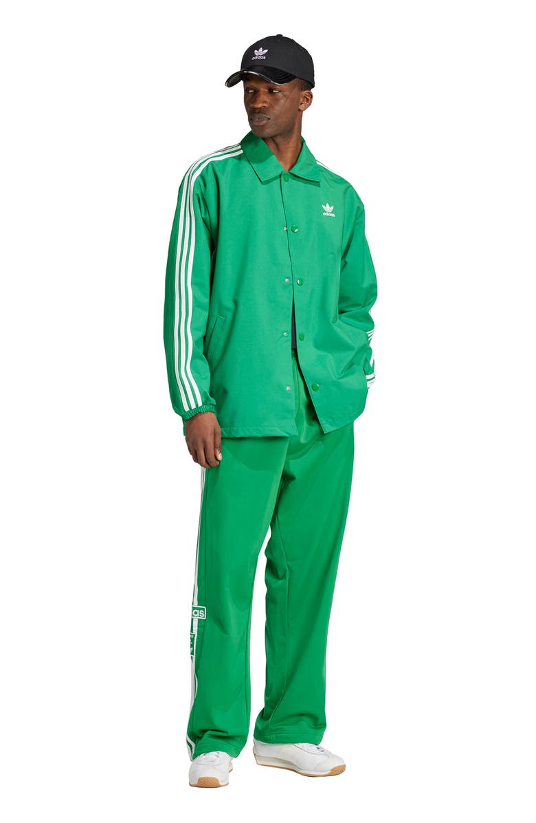 adidas Adicolor 3-Stripes Recycled Polyester Coach's Jacket, Alternate, color, 