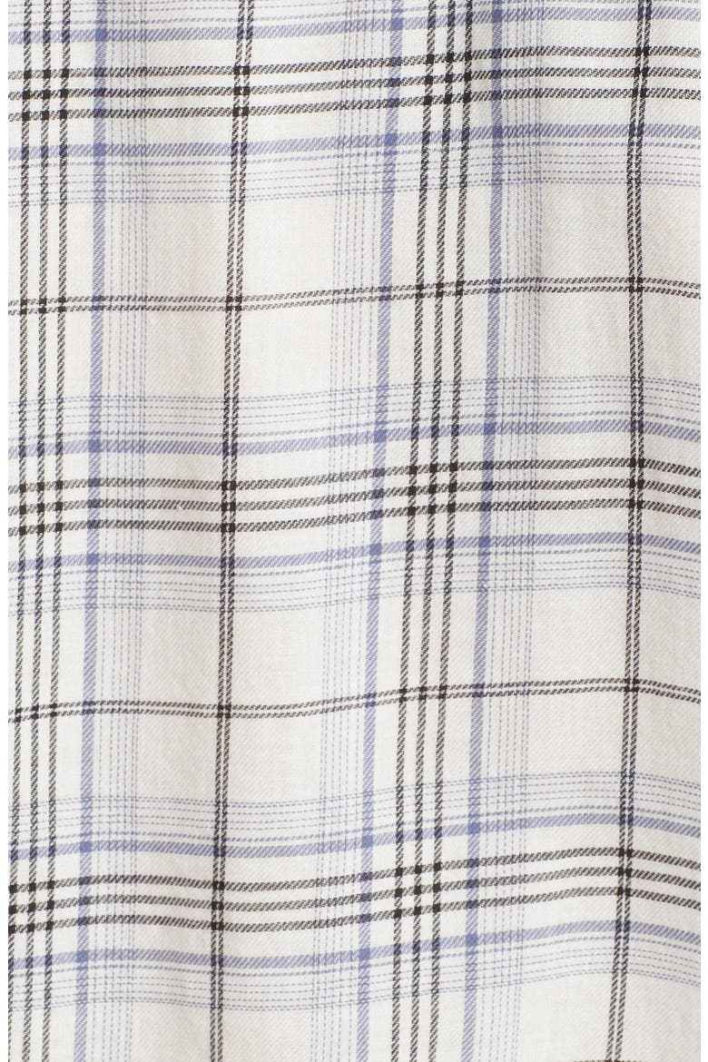 Sequoia Plaid Shirt, Alternate, color, PORCELAIN