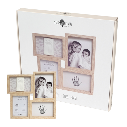 Petit Artichaut Puzzle Frame In Ivy Grey