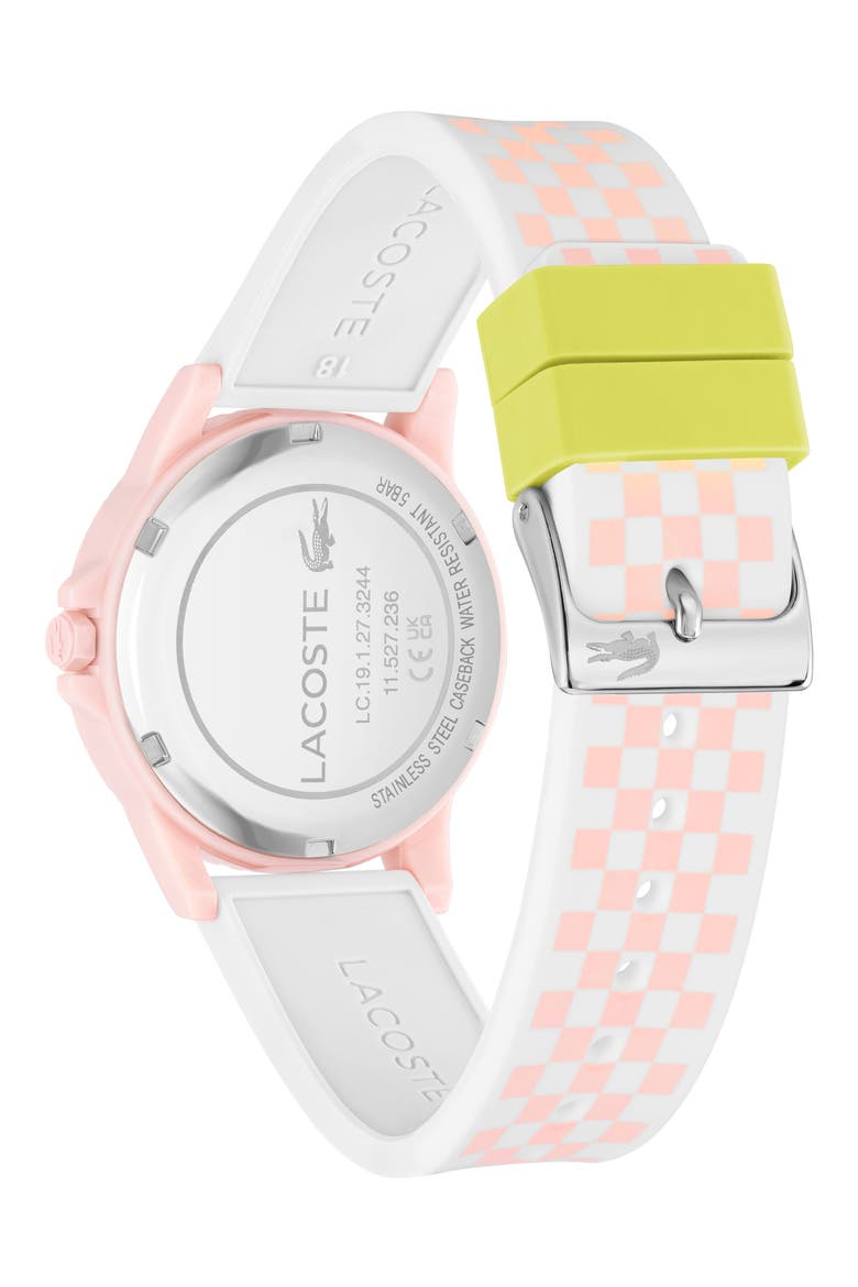 Kids' Rider Silicone Strap Watch, 36mm, Alternate, color, WHITE
