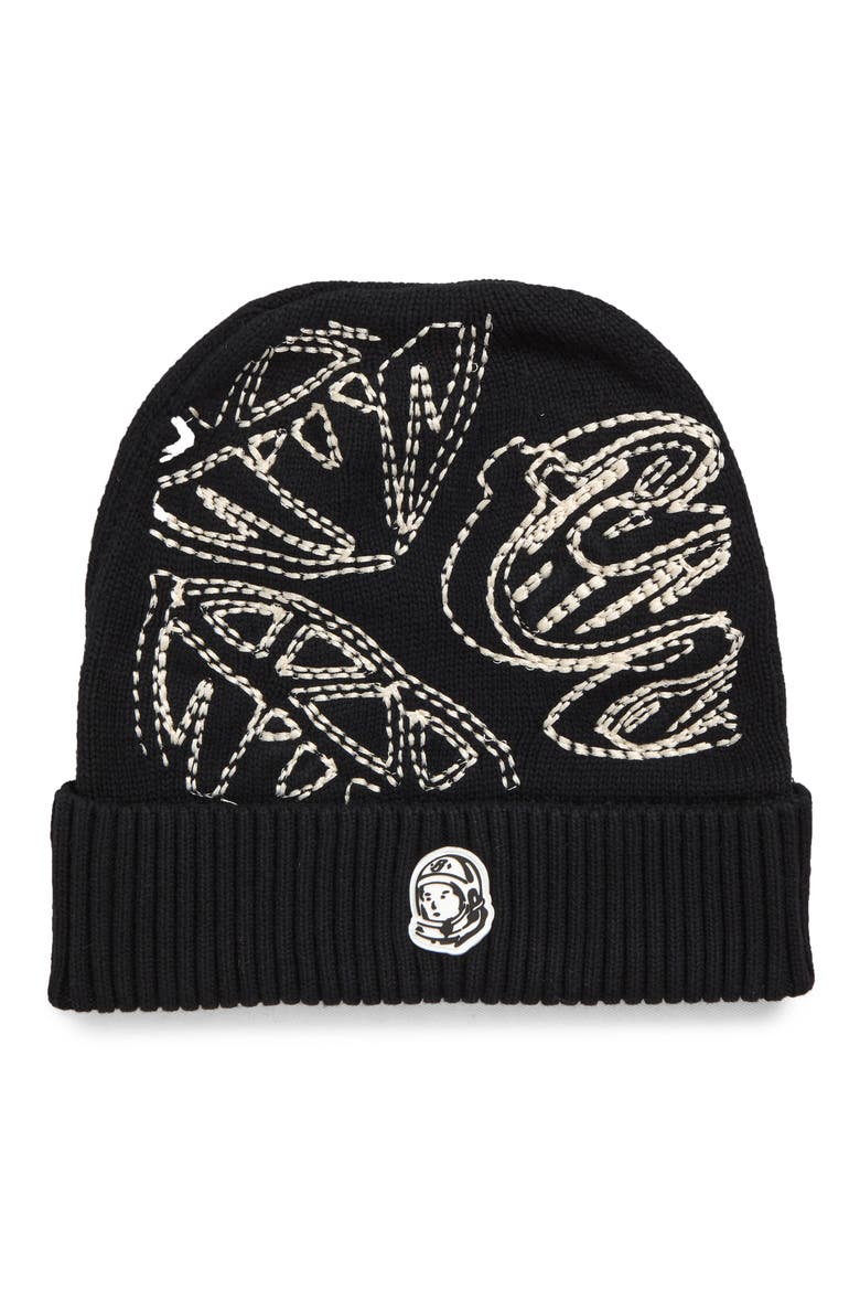 Diamond & Dollar Beanie, Main, color, BLACK