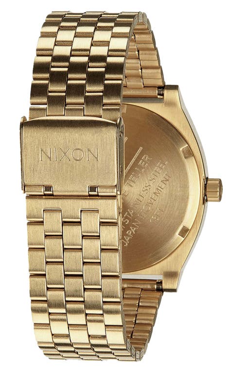 Nixon The Time Teller Bracelet Watch, 37mm In Multi