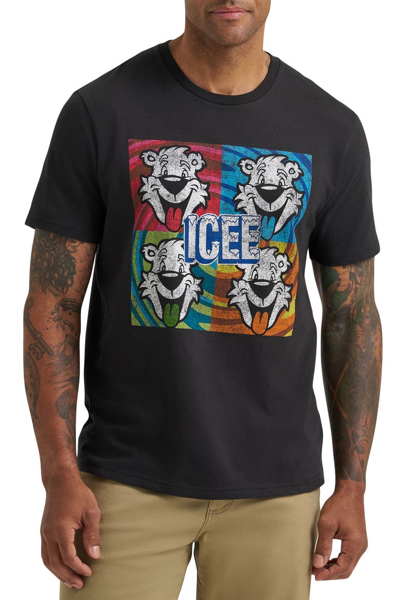 Icee Graphic T-Shirt, Main, color, JET BLACK