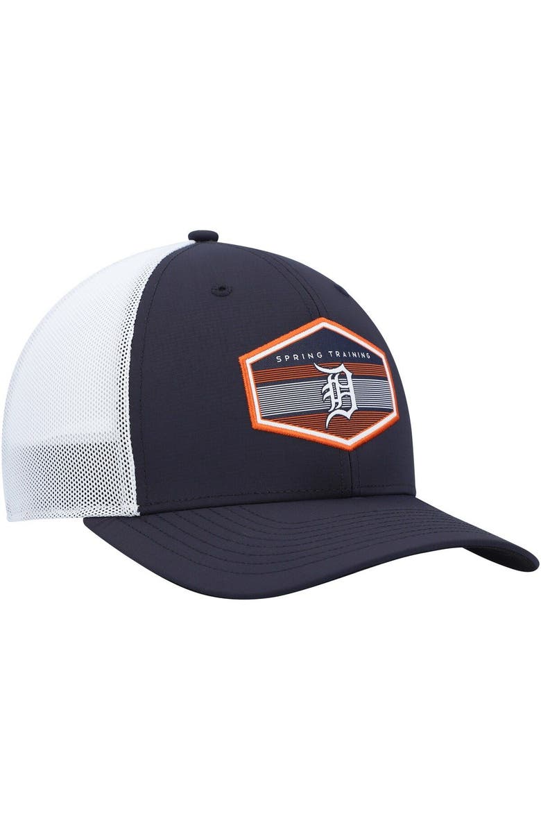 '47 Men's '47 Navy/White Detroit Tigers Spring Training Burgess Trucker Adjustable Hat, Alternate, color, 