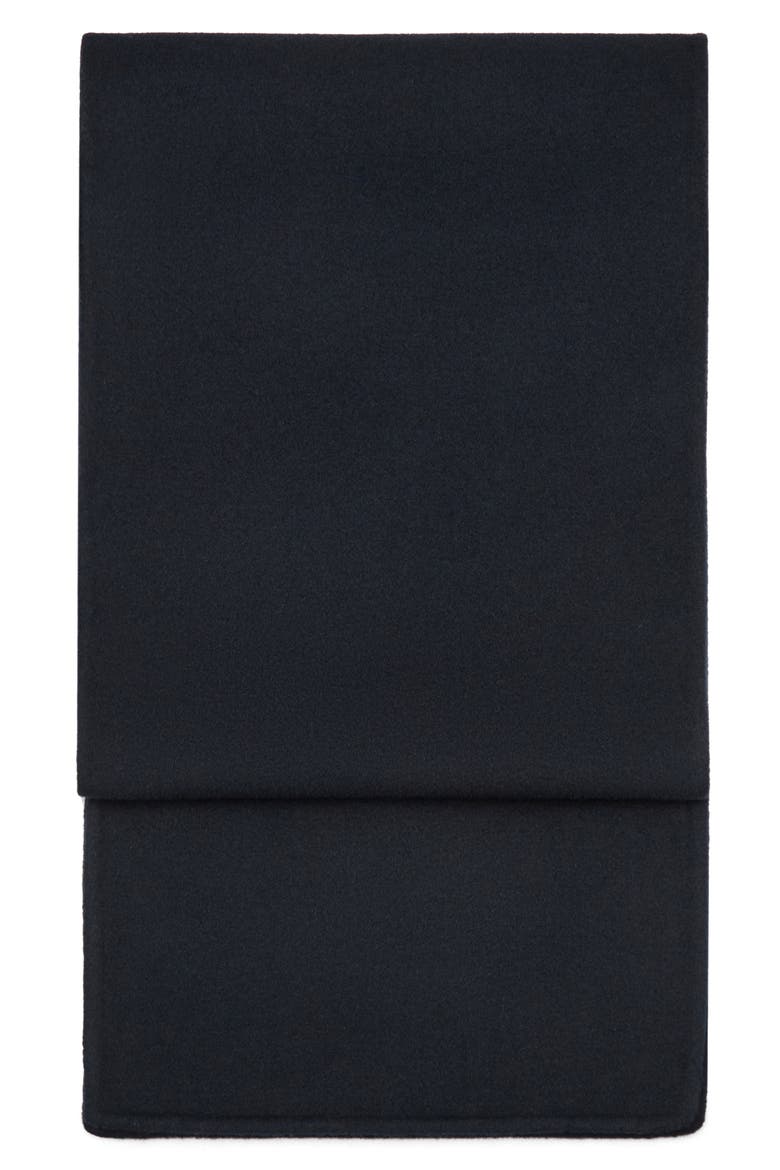 Wool Blend Scarf, Alternate, color, DARK NAVY