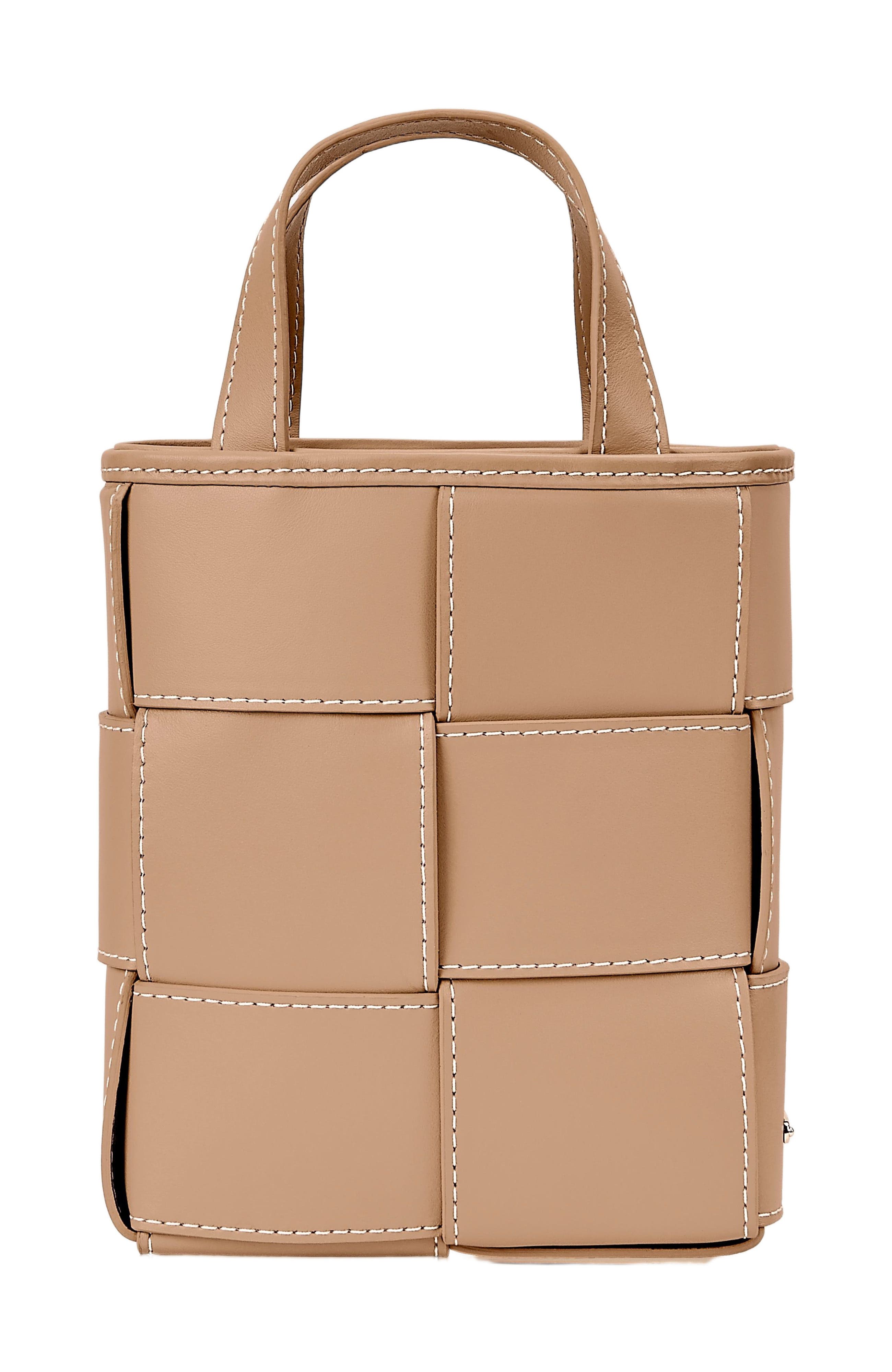CHLOE MINI SHOPPER, Alternate, color, CAPPUCCINO