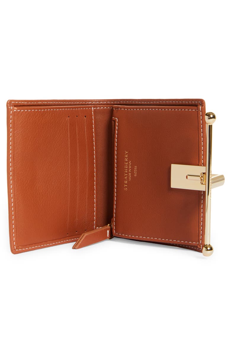 Strathberry Melville Street Leather Wallet, Alternate, color, 