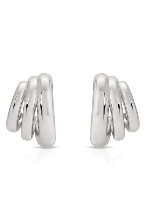 Rooted Vines Small Hoop Earrings