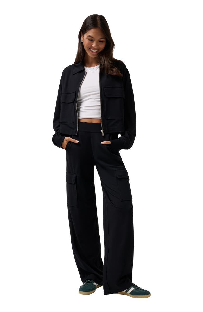 TravisMathew Friday Ponte Utility Pants, Alternate, color, Black