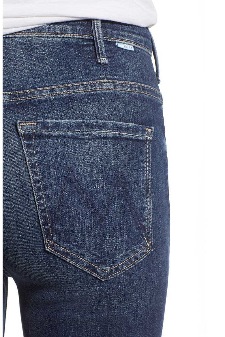 The Hustler Fray Ankle Bootcut Jeans, Alternate, color, ON THE EDGE