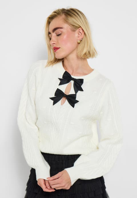 Holiday Cable Sweater