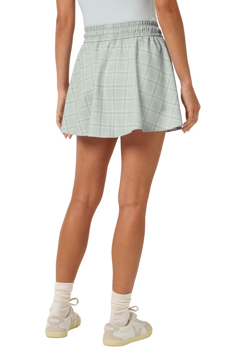 Printed Opening Shot Miniskirt, Alternate, color, CLOUDWASH MULTI