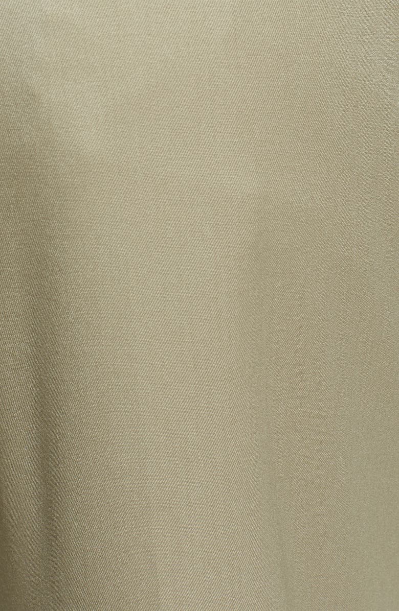 Berle Flat Front Classic Fit Wool Gabardine Dress Pants, Alternate, color, Tan