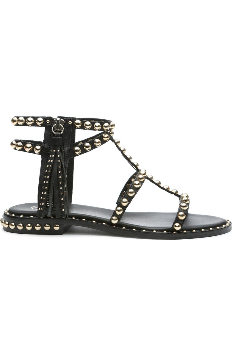 Ash Power Studded Sandal, Alternate, color,