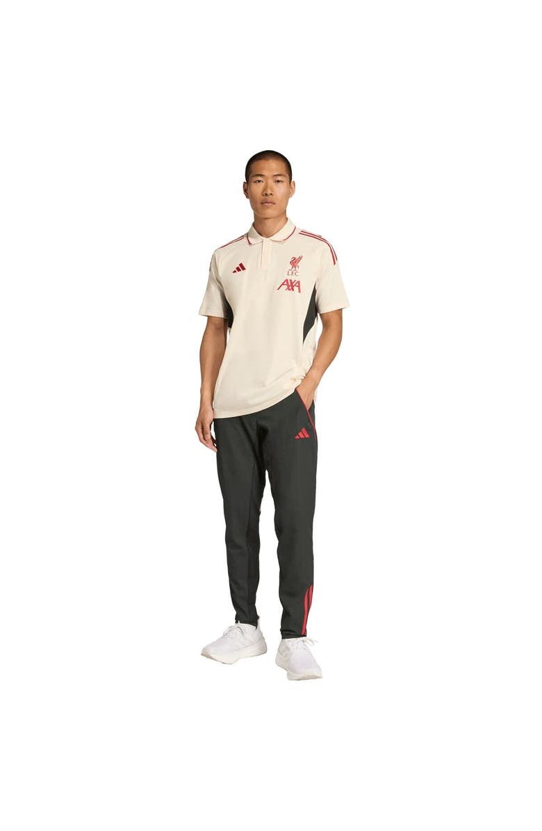 adidas Men's adidas Cream Liverpool 2025/26 Training Polo, Alternate, color, Cream