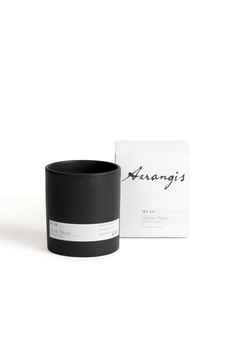 Aerangis No. 50 Soiree Noire Scented Candle, Alternate, color, Black