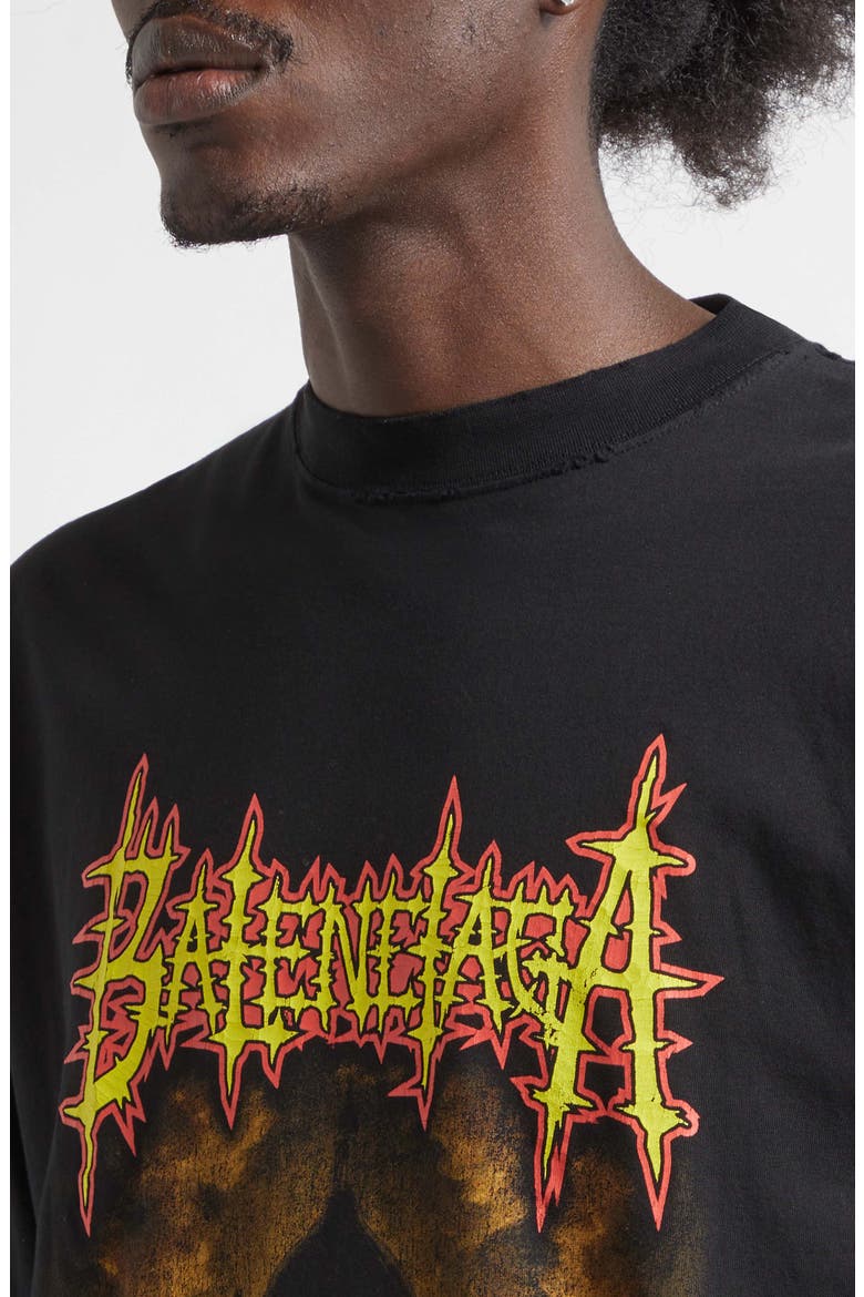 Medium Fit Sacré Couer Graphic T-Shirt, Alternate, color, 1000 BLACK