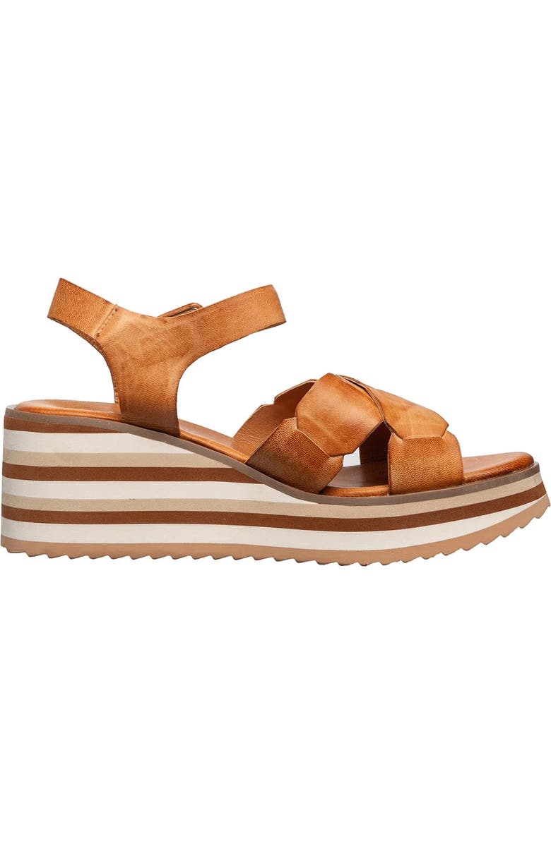 ANTELOPE Poppy Platform Wedge Sandal, Alternate, color, Tan